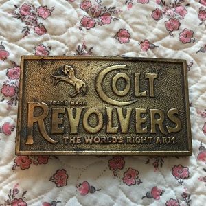 Fun vintage belt buckle